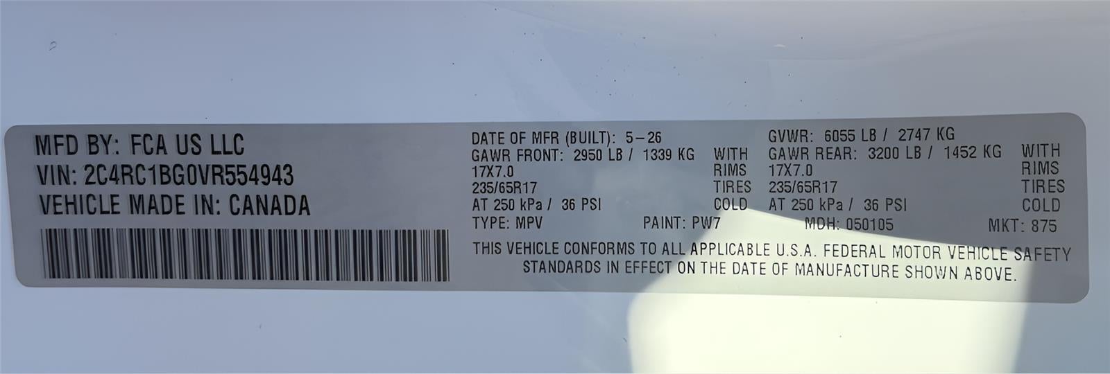 2027 Chrysler Pacifica PACIFICA SELECT